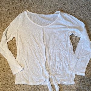 Gap white long sleeve